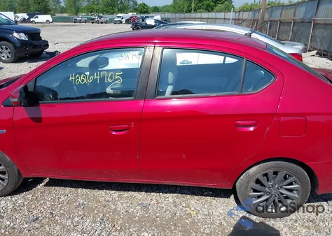 2017 Mitsubishi Mirage G4 Se из США, поврежденный, VIN ML32F4FJ6HHF11777